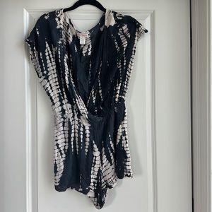 Acid Wash Boho Romper